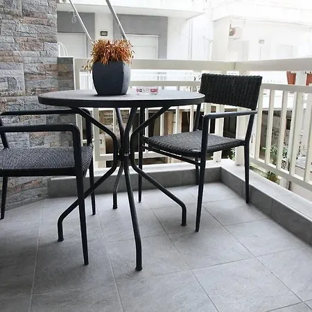 Blue Swing Chair Apartman Peraía